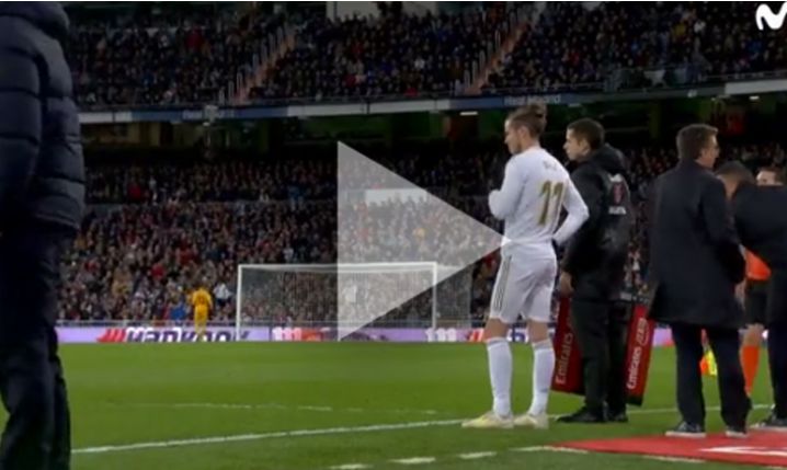 REAKCJA Santiago Bernabéu na wejście Bale'a [VIDEO]